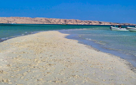 White beach Hurghada