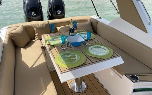 Speedboat Hurghada - deck